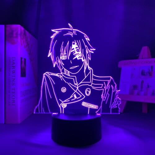 New Manga 3d Lamp D Gray Man Allen Walker Figure for Room Decor Night Light Kids Bithday Gift D Gray Man Anime Led Light Bedroom