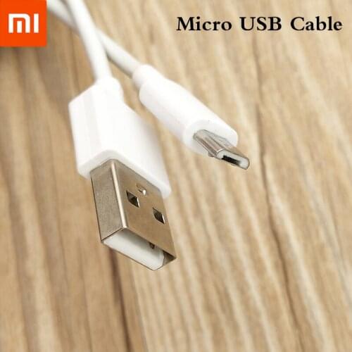 Original Xiaomi Micro USB Cable 0.8/2M Charger Data Sync Cabel For Redmi 9A 7A 7 6 S2 6A 5A 4X Note 6 Pro Plus Charger Cord Wire