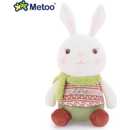 32x20cm Plush Rabbit Toy Metoo Doll Soft Stuffed Animal Bunny Rabbit Toy Baby Toy for Kid Gift