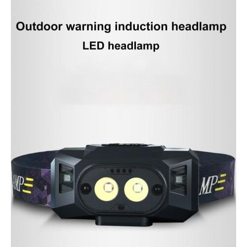 Portable Convenient Long Endurance Headlamp Head Torch Compact Head Torch Large Battery Capacity for Outdoors