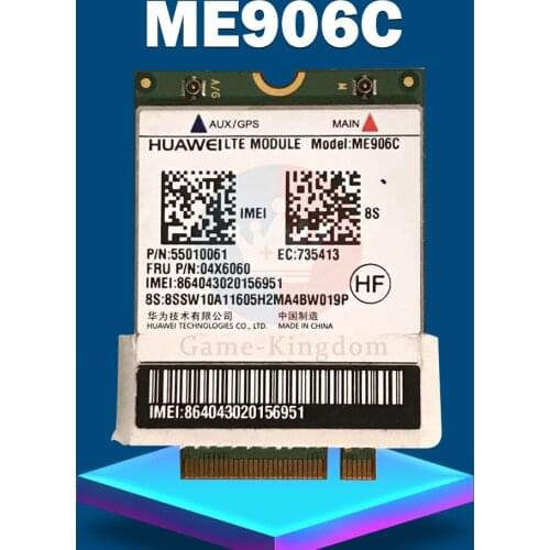 Unlocked ME906C FRU 04X6060 LTE module For Lenovo ThinkPad 10 TDD LTE/TD-SCDMA/FDD LTE 4G Module