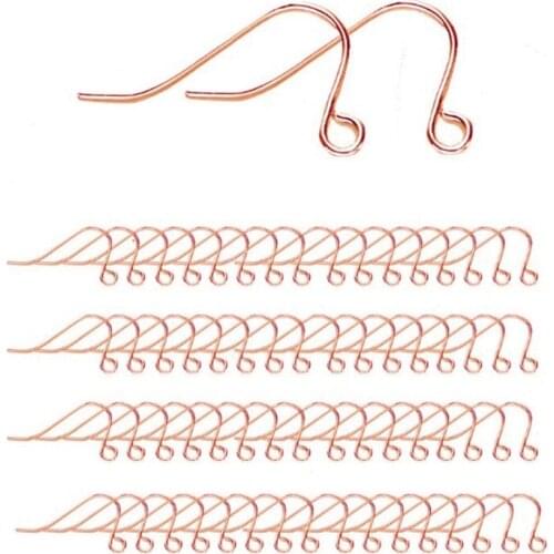 Sterling Silver Copper-plated Semi-finished 9-character Ear Hooks Handmade Diy Earrings Ear Jewelry Accessories H9ED