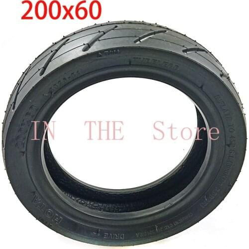 High quality 200x60 electric scooter tubeless tire explosion proof tire 8 inch 200 * 60 vacuum tire