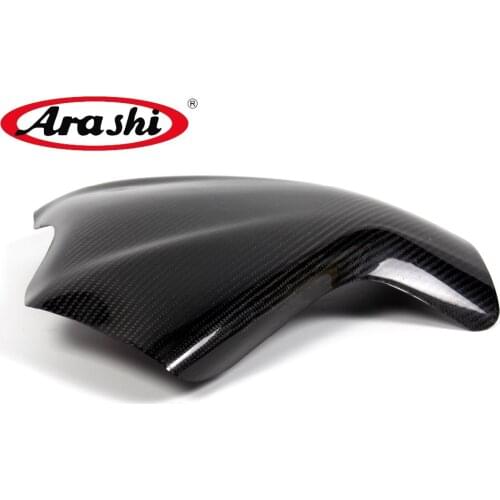 Arashi For KAWASAKI Z1000 2007-2009 Carbon Fiber Tank Cover Motorcycle Fuel Protector Z 1000 2007 2008 2009 Gas Shield Case