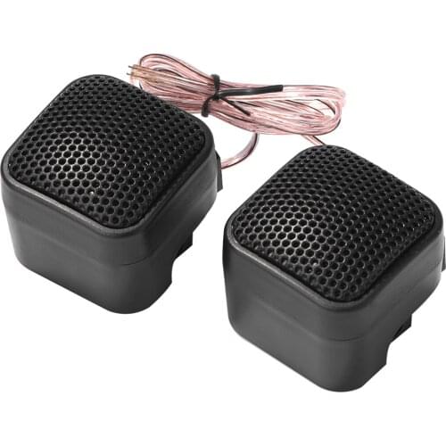 1 Pair 500W Square Car Tweeter Speakers Mini Treble Loudspeaker Car Stereo Audio Speakers for All Auto Accessories