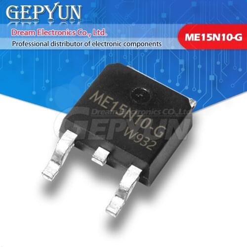 10PCS ME15N10-G TO-252 ME15N10 TO252 15N10 new MOS FET transistor