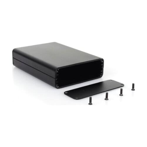 （4PCS/LOT） PCB aluminum box, electronic design shell, DIY set, design plate cover, screw, built-in slot 100x 71x25mm