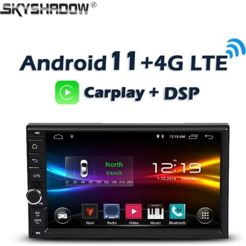 6GB + 128GB Carplay DSP IPS Android 10.0 4G LTE Car DVD Player GPS MAP Autoradio WIFI Bluetooth RDS Radio For Universal Nissan