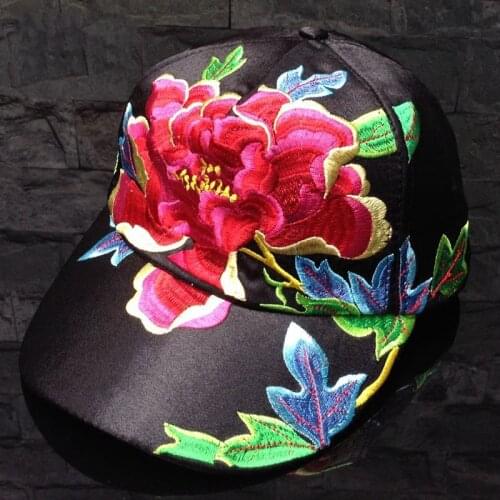 Novelty Floral Running Baseball Cap Women Hat Adjustable Cap Snapback Female Unsex Hip Hop Caps Women 2017