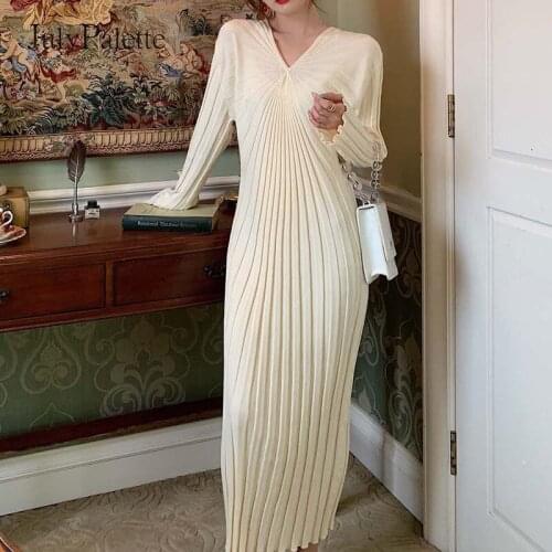 FAKUNTN Fashionable Knitted Dresses