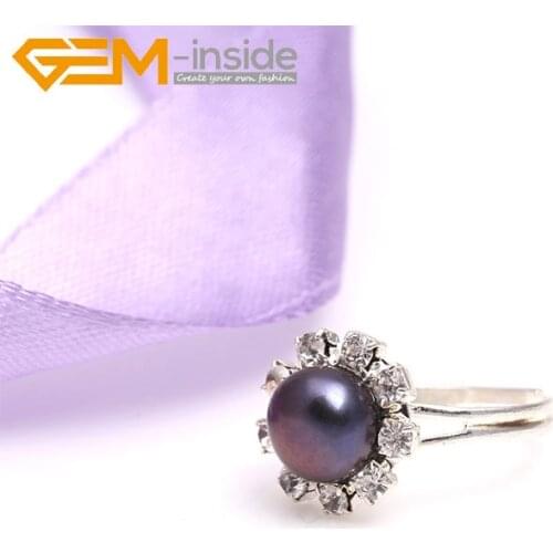 GEM-inside Women's Gold Rings