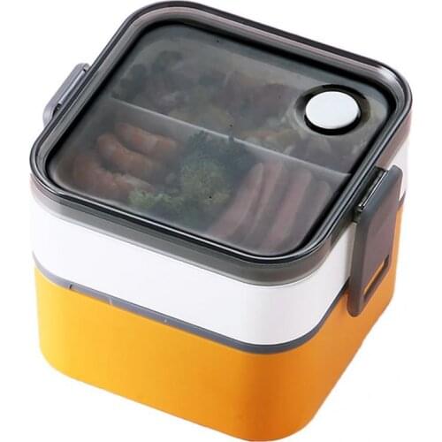 Wear-resistant 3 Colors Wear-resistant ABS Food Container for Travel