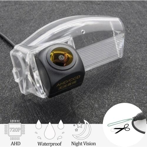 AHD 1280*720P Vehicle Reverse Camera For Mazda 3 BK BL 2003-2013 Mazda 2 DE 2007-2015 Car Rear View Parking Mirror Monitor