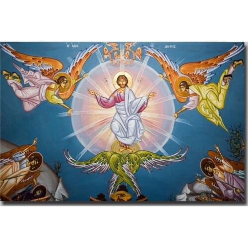 Ascension of Christ Full Diamond Painting Square Cross Stitch Home Decoration Diamond Embroidery Not folding canvas Handicraft