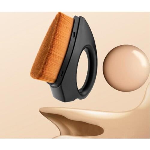 Foundation Brush Comfortable Easy Usage Beauty Cosmetic Tool for Makeup Small Iron Makeup Brush Powder Brush Makeup Tool Brushs
