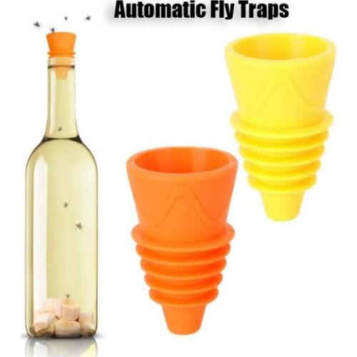 1pcs Fruit Fly Trap Killer Flies Insect Bug Hanging Honey-Trap Catcher Killer No-Poison Hanging Tree Pest Control Tool 2 Color