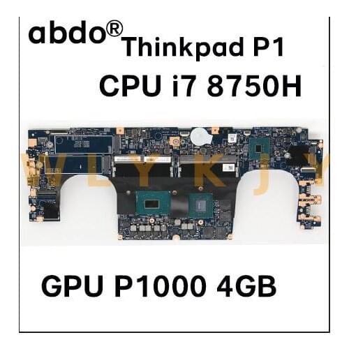 For Lenovo ThinkPad P1 laptop motherboard 17870-1 448.0DY04.0011 Take I7 8750H CPU Fru 01YU926 01YU660 01YU925 01YU659 01YU935