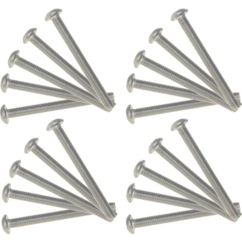 MroMax 20/50/100pcs Hexagon Socket Head Screws Stainless Steel Galvanized M3*5/M3*6/M3*8/M3*10/M3*16/M3*20/M3*25/M3*30/M3*50mm