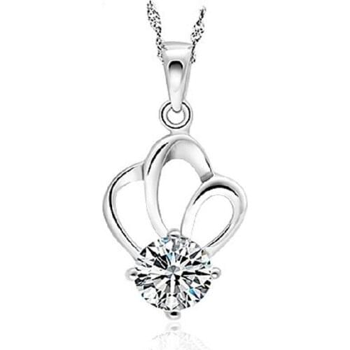 GD201 new style lady necklace Simple hot sell product necklace of jewelry foreign trade silver necklace lover gift