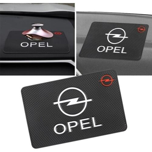 PVC Car Dashboard Anti-Slip Mat Interior Accessories For Opel Astra Corsa Grandland Vectra Zafira Vivaro Meriva Insignia Mokka