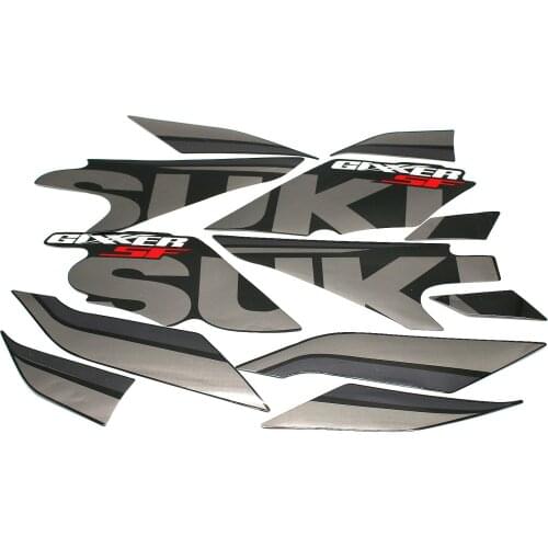 Blue Red Black Motorcycle GIXXER150 GIXXER155 Vinyl Decals Fairing Kit Body Wheel Stickers For Suzuki GIxxer 150 155 SF Decal