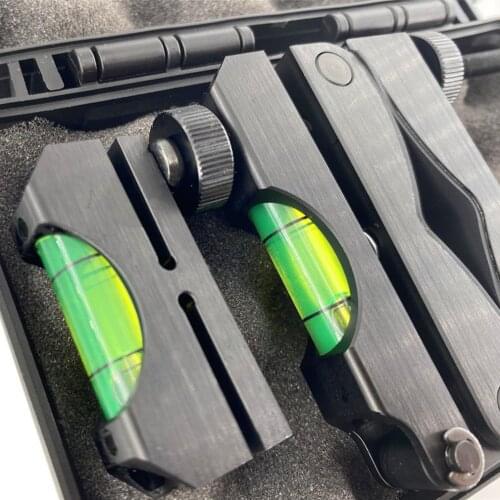 Outdoor Accessories Angle Level Instrument Scope Leveling System Aluminum Alloy Professional Reticle Leveling System
