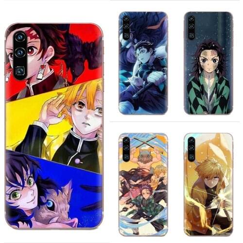 Ultra Thin Back Phone Case Kimetsu No Yaiba For Xiaomi Mi CC9 CC9E 9T mi10 mi9 mi8 note 9 10 pro lite SE Mi A1 A2 A3