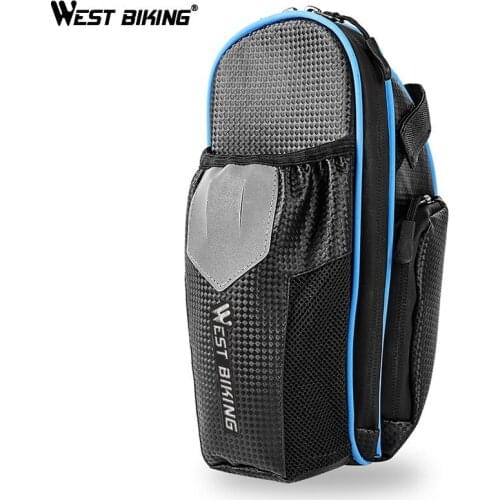WEST BIKING Bike Rear Seat Bag Cycling Tail Rear Pouch Full Waterproof Storage Saddle Bag Bicicleta Reflective Bicycle Bag