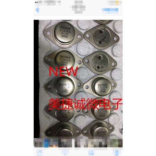 2SK60 2SJ18 TO-3 NEW J18 K60 Pair price: 50.57 USD