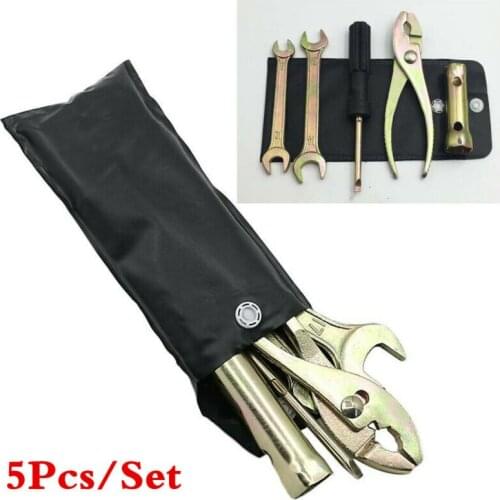 5pcs Motorcycle Tool Kit Spanner Aluminum Alloy Accessoires Replacement