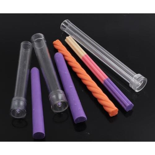 Large Cylinder Church Top Acrylic Shape Plastic Candle Mold Reusable Handmade Candle Crafts Mould Party Decoration Mold