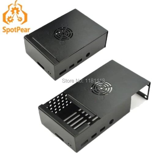Raspberry Pi 4 Aluminium Alloy Case, Firm, dust resistance, excellent heat spreading