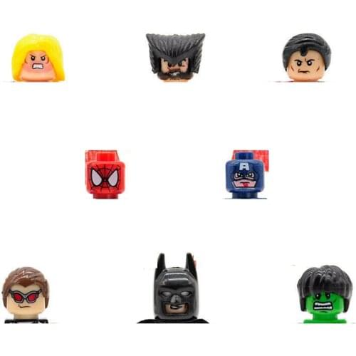 DISNEY Building Blocks Bricks Superhero Thor Spiderman Hulk Action Figure Children toys Christmas gift for Kids