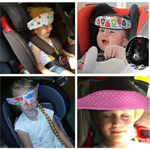 Baby Car Seat Head Support Children Belt Fastening Belt Adjustable Can Be Used In Baby Strollers To Protect The Head