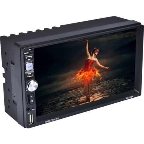 WIMAFUN Hot Sell 7 Inch Large touch screen supports mirror link, camera function car MP5 player Bluetooth Hands free