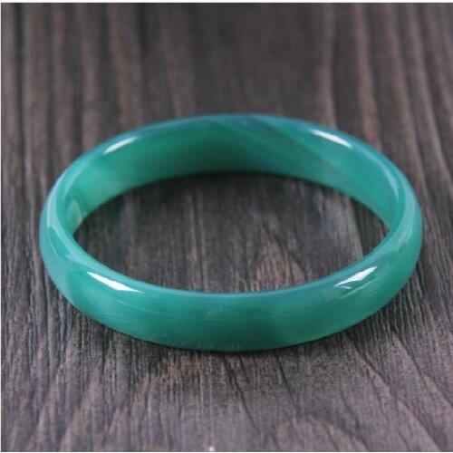 Overflow special offer pure natural Brazil green narrow terms agate bracelet transparent fashion all-match gift