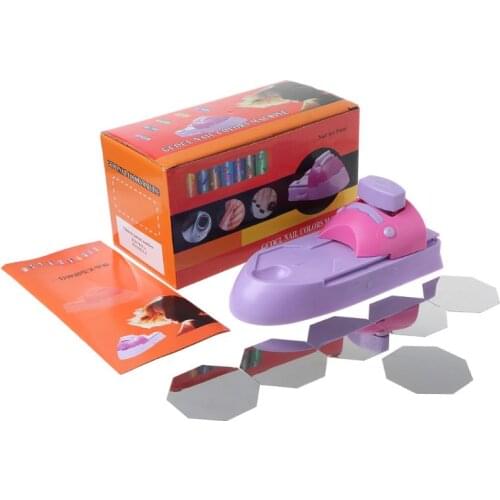 Nail Art Printer Easy Printing Pattern Stamp Manicure Machine Stamper Tool Set