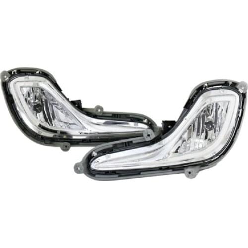 1 Pair Replacement Bumper Clear Lens Fog Light Fit for Hyundai Accent 12-16 922021R000 922011R010