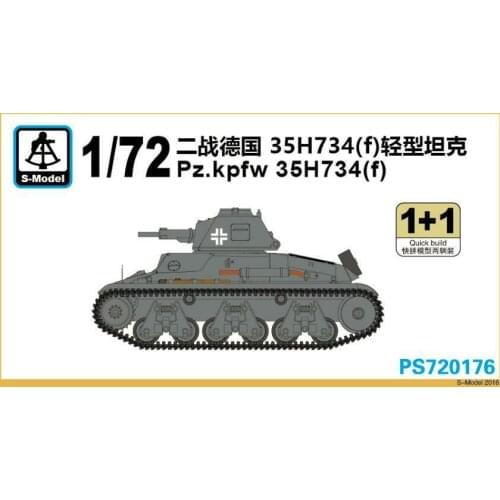 S-model PS720176 1/72 Pz.kpfw 35H734(f) (1+1)