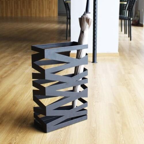 Free ship The lobby of the hotel club iron carbon bake large capacity creative fashion umbrella rack hook umbrella storage rack