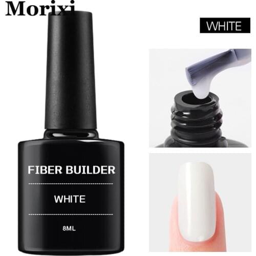 Nail art UV gel polish forr3D manicure tip building cream pink clear white color gel nail polish bulk builder gel MZ233