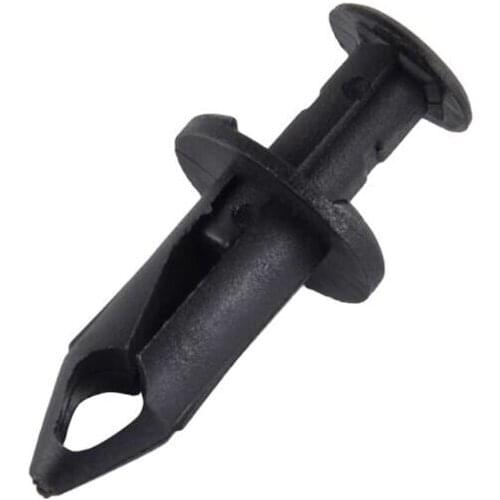 50pcs black 8mm ABS Plastic Fender Clip Body Rivet Hole Clips Bolts For Polaris Sportsman Rangers RZR 550 850 XP 7661855 ATV Par