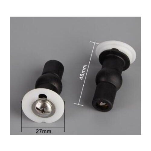 2PCS/pair Toilet seats fixing Expansion Screws connection 27mm 48mm length