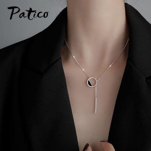 New Arrival 925 Sterling Silver Fashion Best Friend Chain Necklace For Women Girls Fashion Jewelry Wholesale