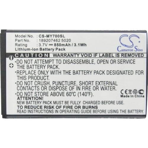 Cameron Sino 850mAh for SAGEM MY419x,MY700X,MY700Xi,MY700-Xi,MYX419,OT160,OT190,OT260,OT290,OT468,OT498