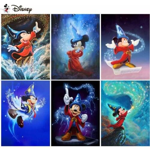 Disney Square Round Drill 5D Diamond Painting Environmental Crafts Full Diamond Embroidery "Cartoon Mickey Mouse" Home decor