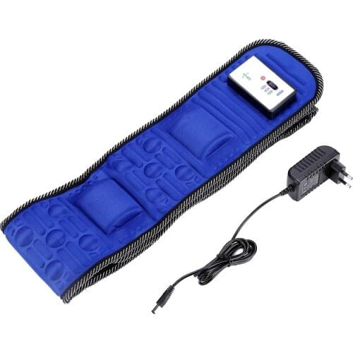 Electric Lazy Full Body Vibrating Massager Slimming Burning Fat Weight Losing Vibration 20 Magnet Massage Slimming Machine Belt