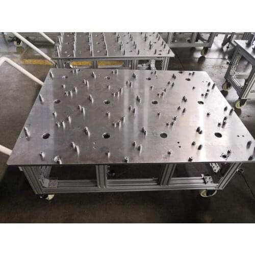 Custom made clamp charging car or shaft charging car