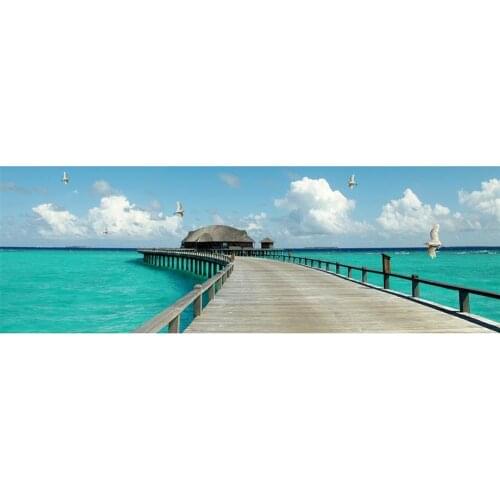 5D DIY Full Square/Round Drill Diamond Painting Wide Sea Cross Stitch Embroidery Mosaic Home Decor Christmas Gift