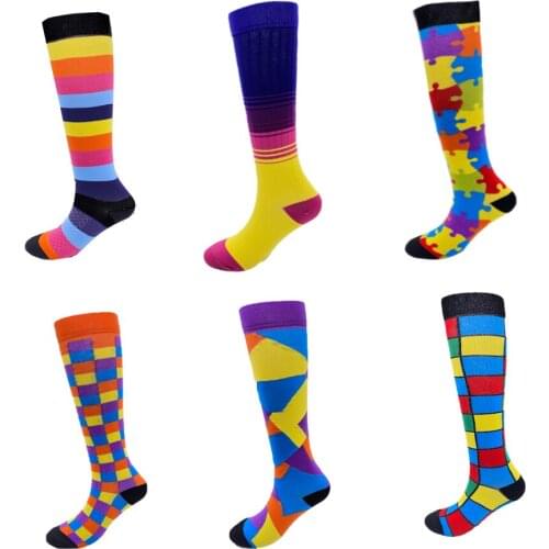 Compression Socks Men Athletic Professional Nursing Socks Women Fit Running Flight Travel Outdoor Hiking